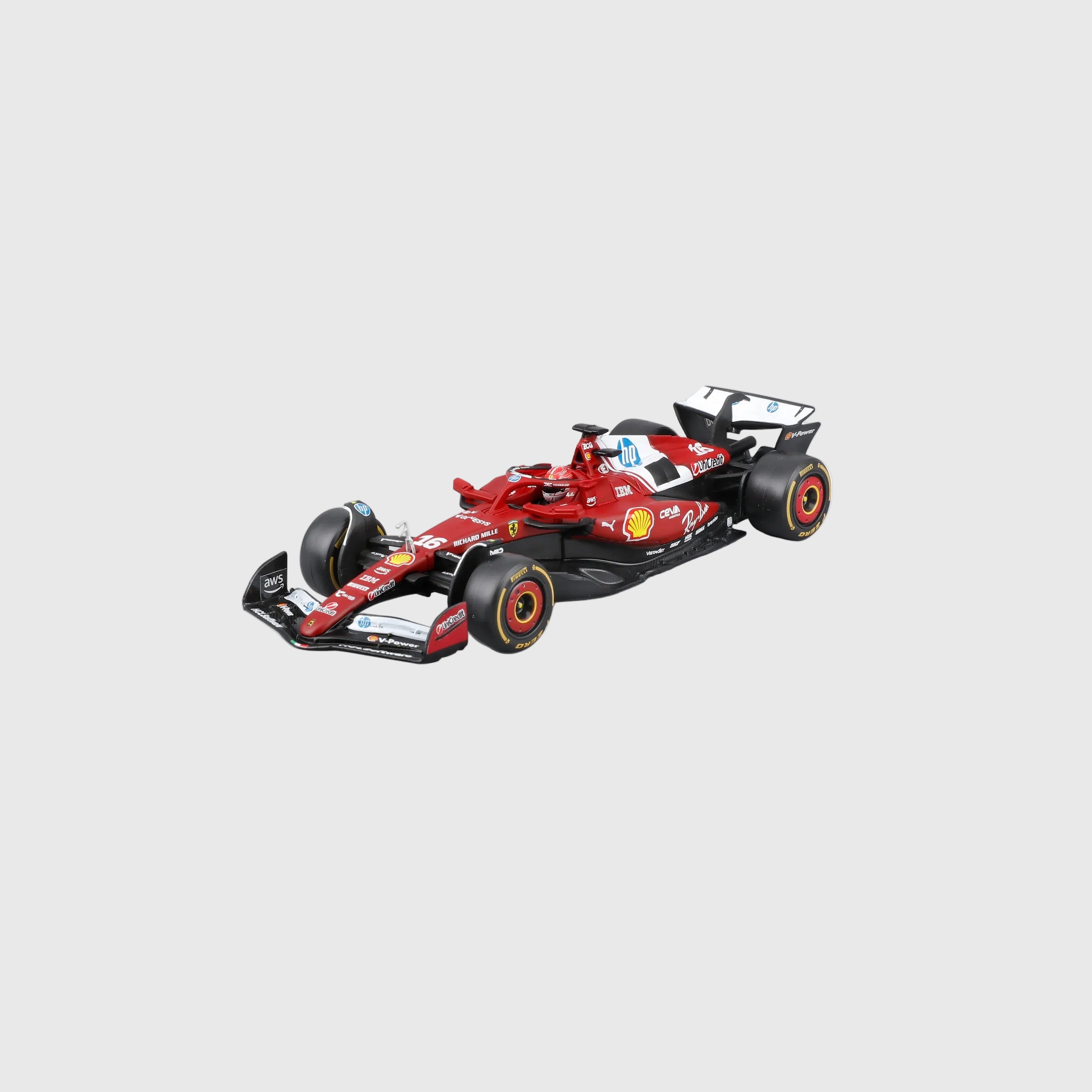 Miniature 1:43 Ferrari SF25 Charles Leclerc #16 Signature