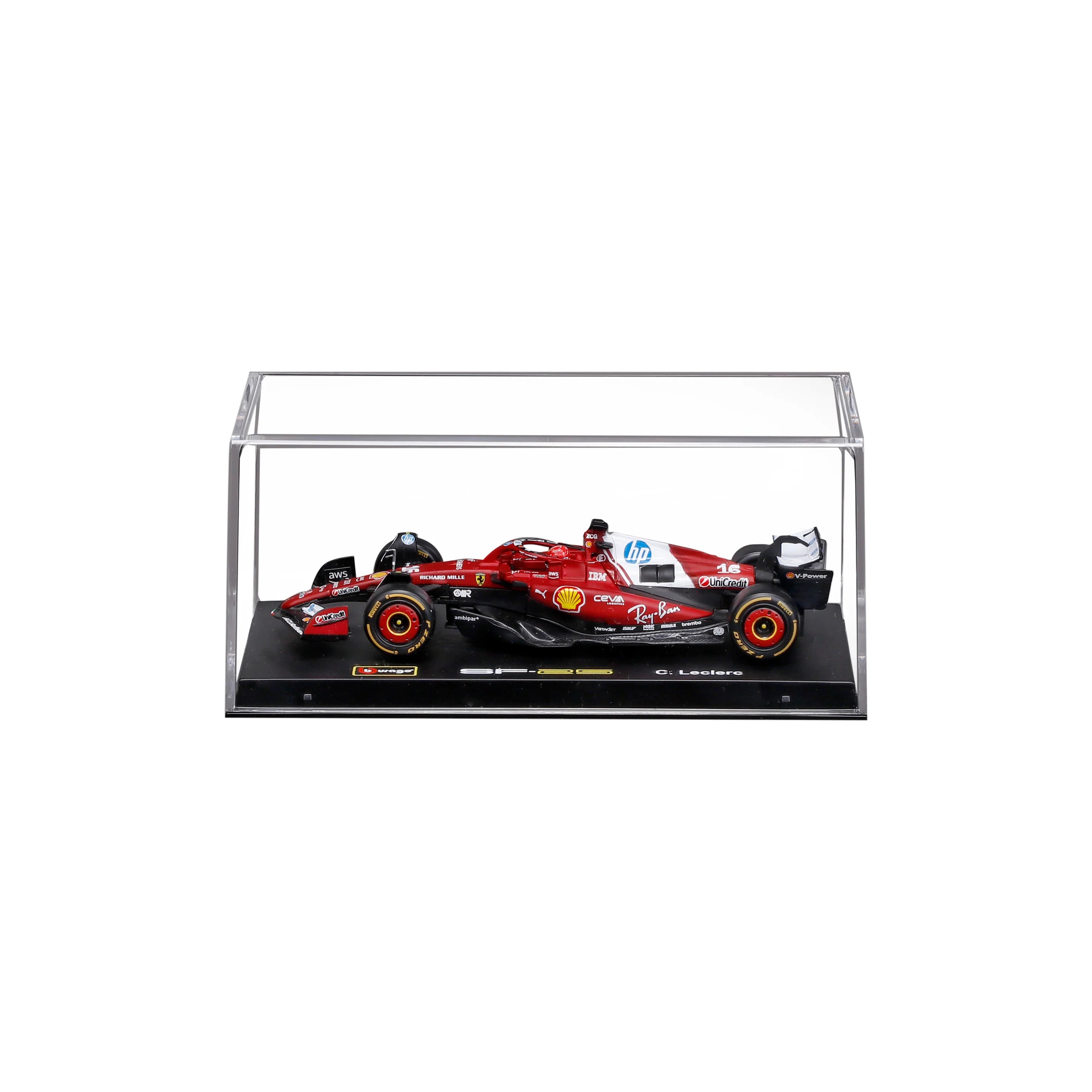 Miniature 1:43 Ferrari SF25 Charles Leclerc #16 Signature