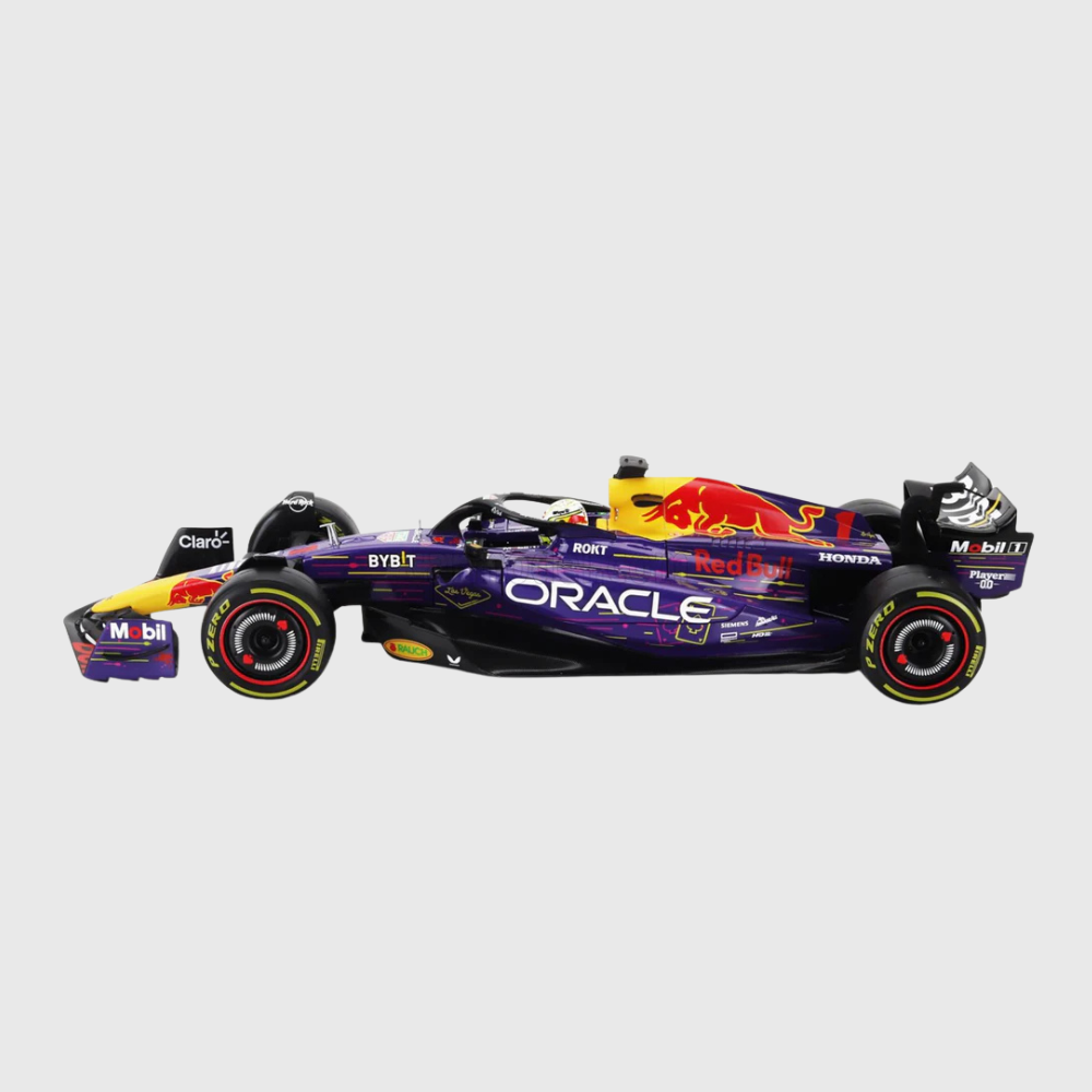 Red Bull Racing Formule 1 Miniature 1:18 RB19 Las Vegas — Max Verstappen #1