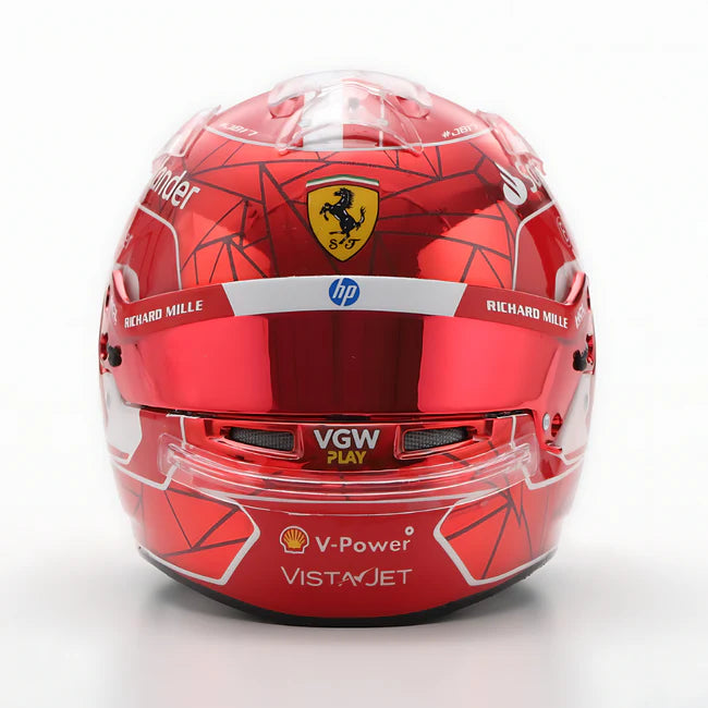 Ferrari Formule 1 Mini Casque 1:5 — Charles Leclerc Grand Prix de Singapour