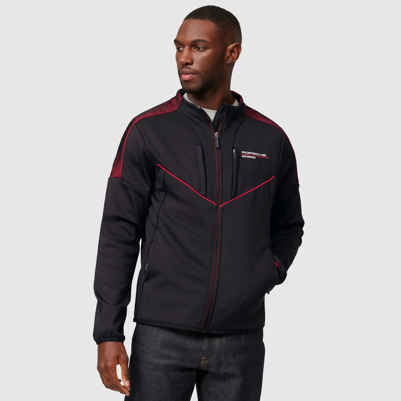 Porsche Motorsport Veste Softshell Homme Noir