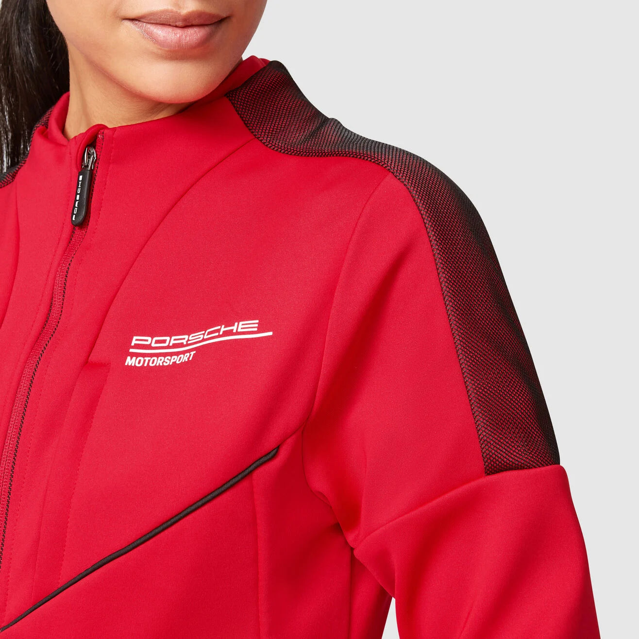 Porsche Motorsport Veste Softshell Femme Rouge