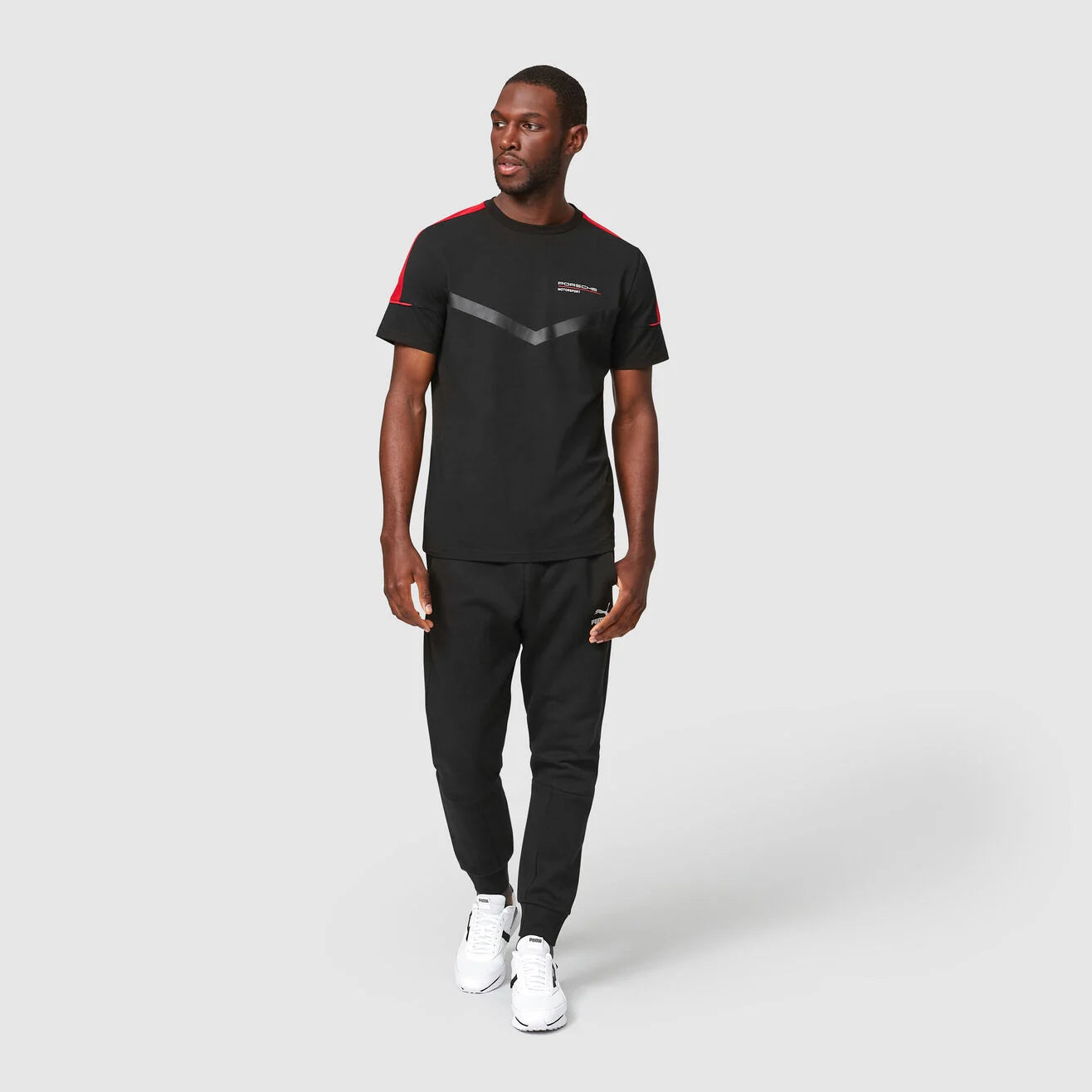 Porsche Motorsport T-Shirt Homme Noir