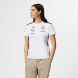 Tommy Hilfiger T-shirt d'équipe Mercedes-AMG F1 pour femme blanc