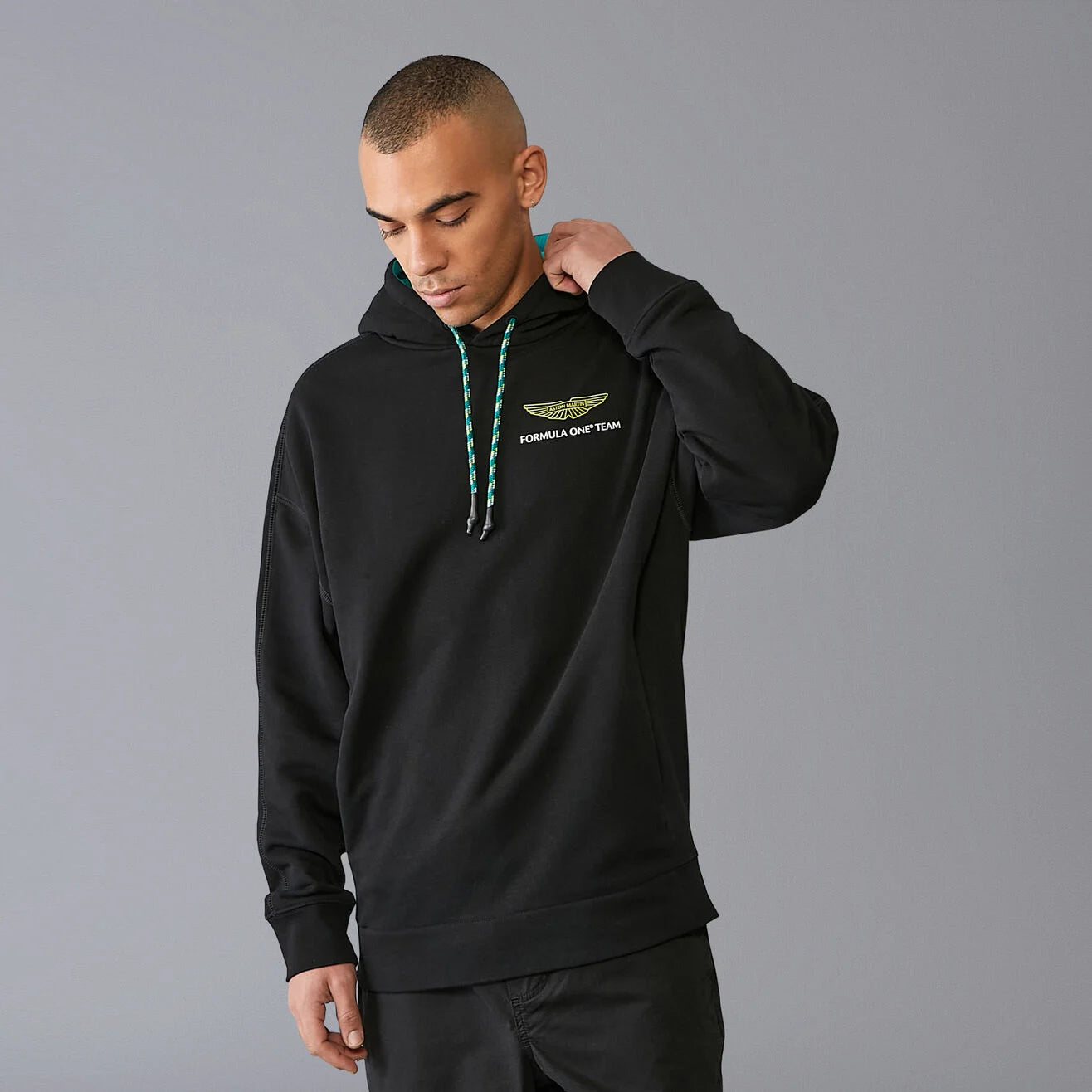 Aston Martin F1 Team Sweat à Capuche Logo Noir