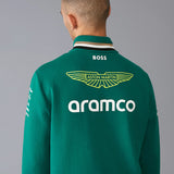 Aston Martin F1 Team Pull Quart de Zip Homme Vert