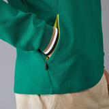 Aston Martin F1 Team Pull Quart de Zip Homme Vert