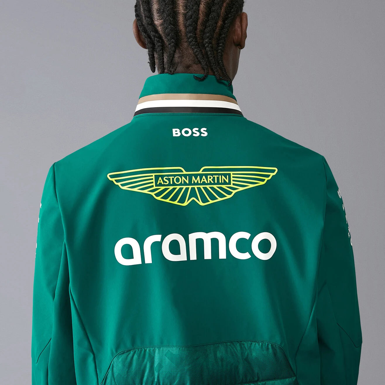 Aston Martin F1 Team Veste Hybride Homme Vert