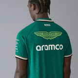 Aston Martin F1 Team Polo Homme Vert