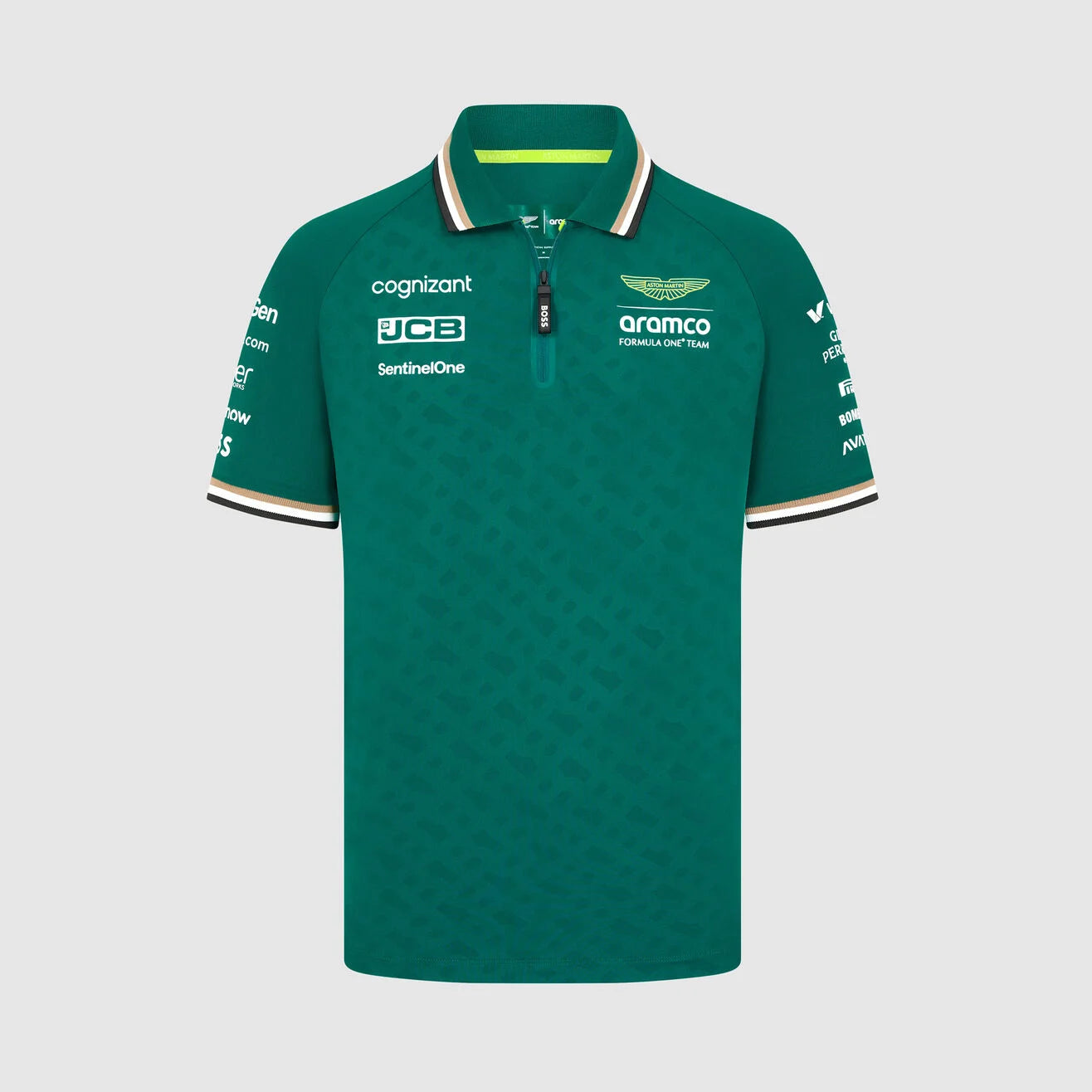 Aston Martin F1 Team Polo Homme Vert