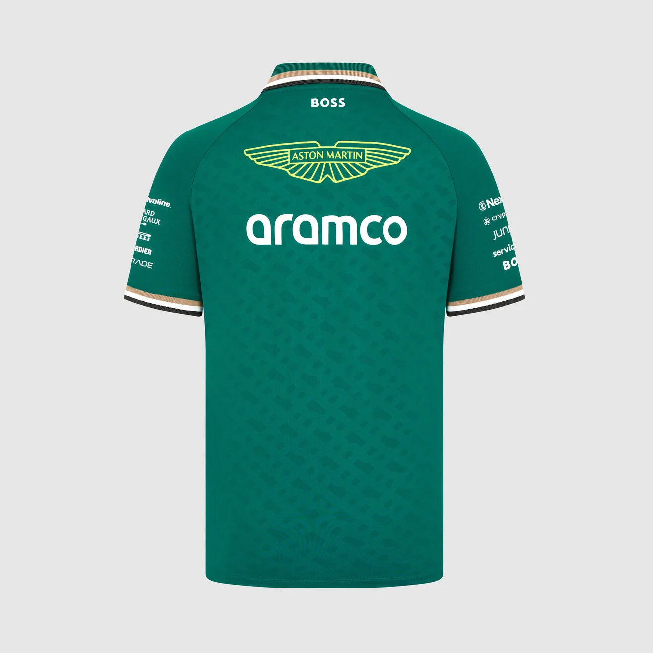 Aston Martin F1 Team Polo Homme Vert