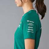 Aston Martin F1 Team T-Shirt Vert Femme