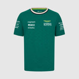 Aston Martin F1 Team T-Shirt Vert Enfant