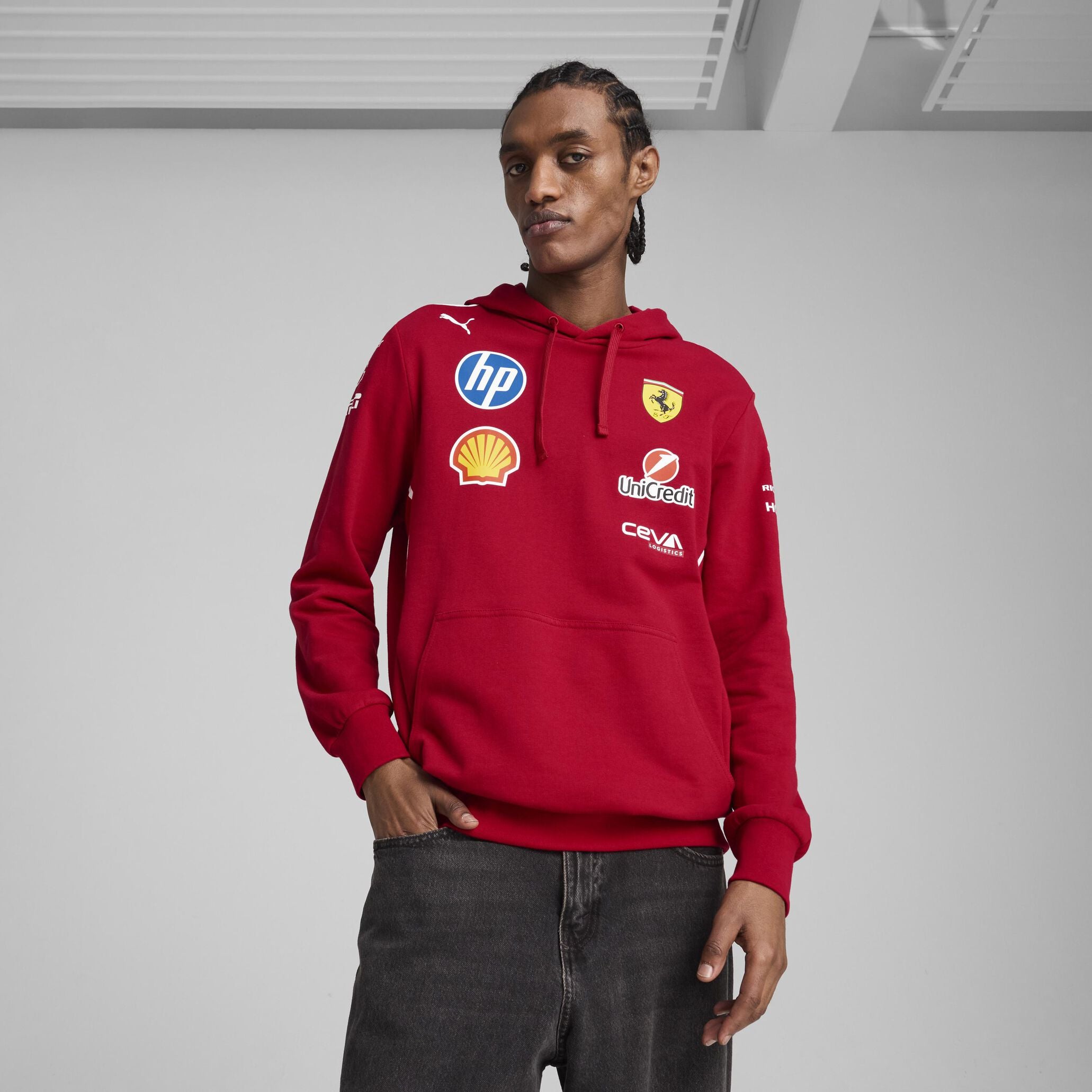 PUMA Hoodie de pilote Scuderia Ferrari
