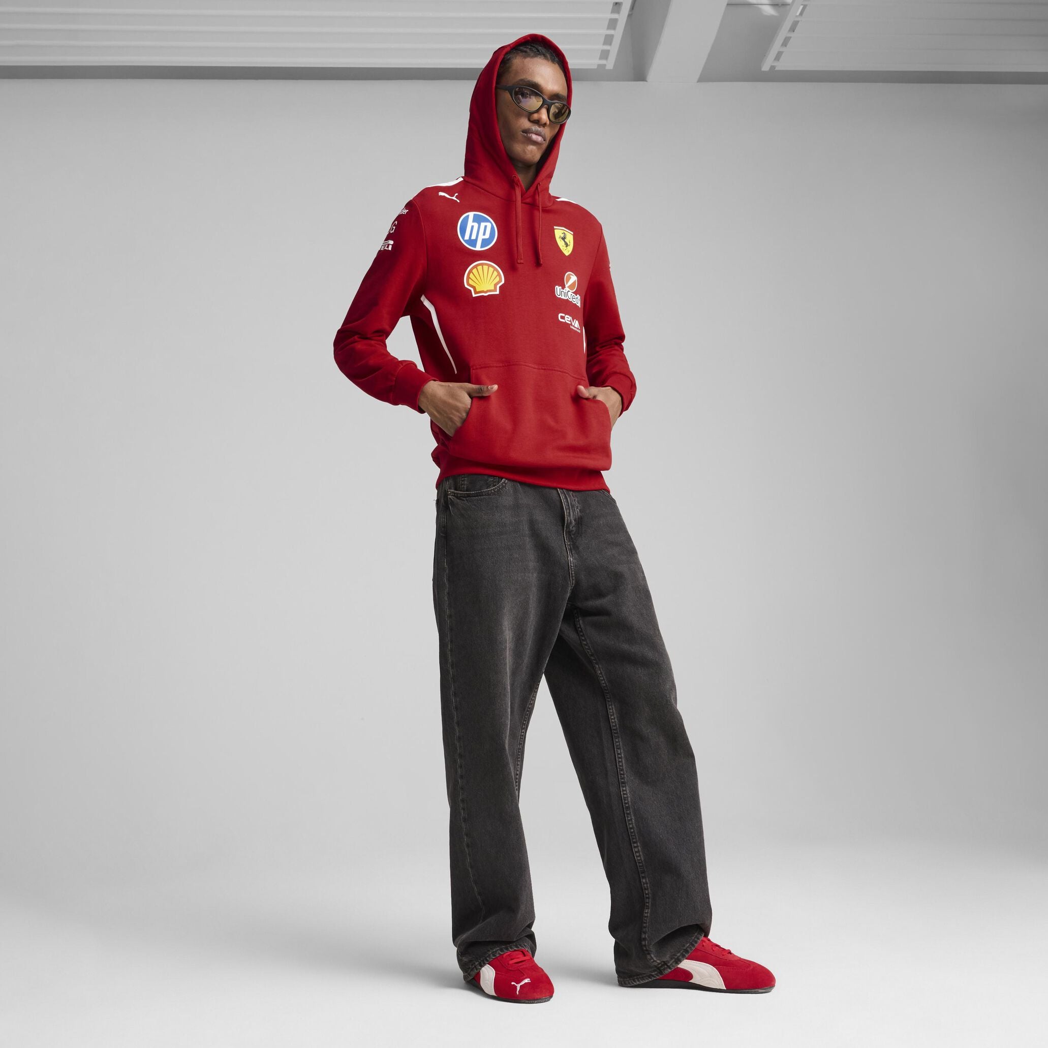 PUMA Hoodie de pilote Scuderia Ferrari