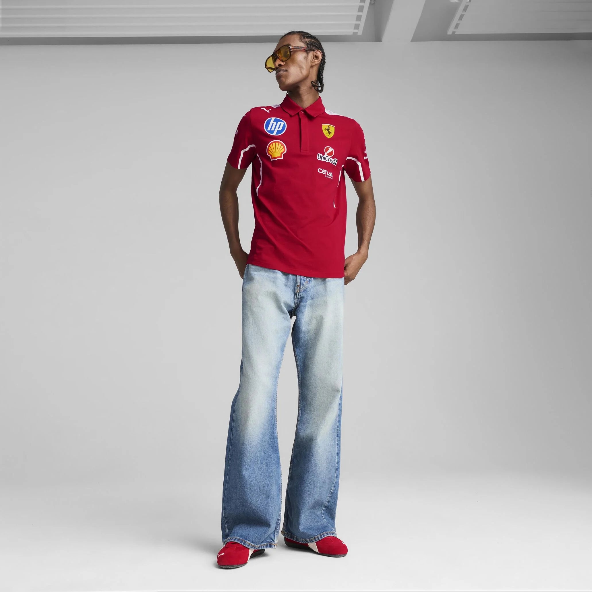 PUMA Polo d'équipe Scuderia Ferrari