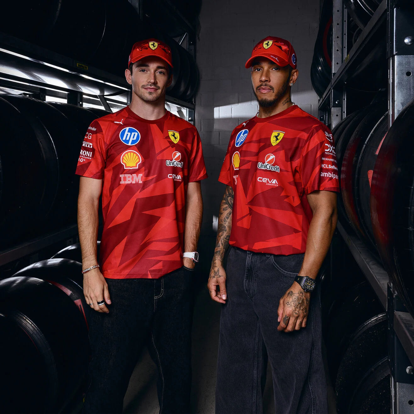 PUMA Casquette d'équipe Scuderia Ferrari Edition Las Vegas