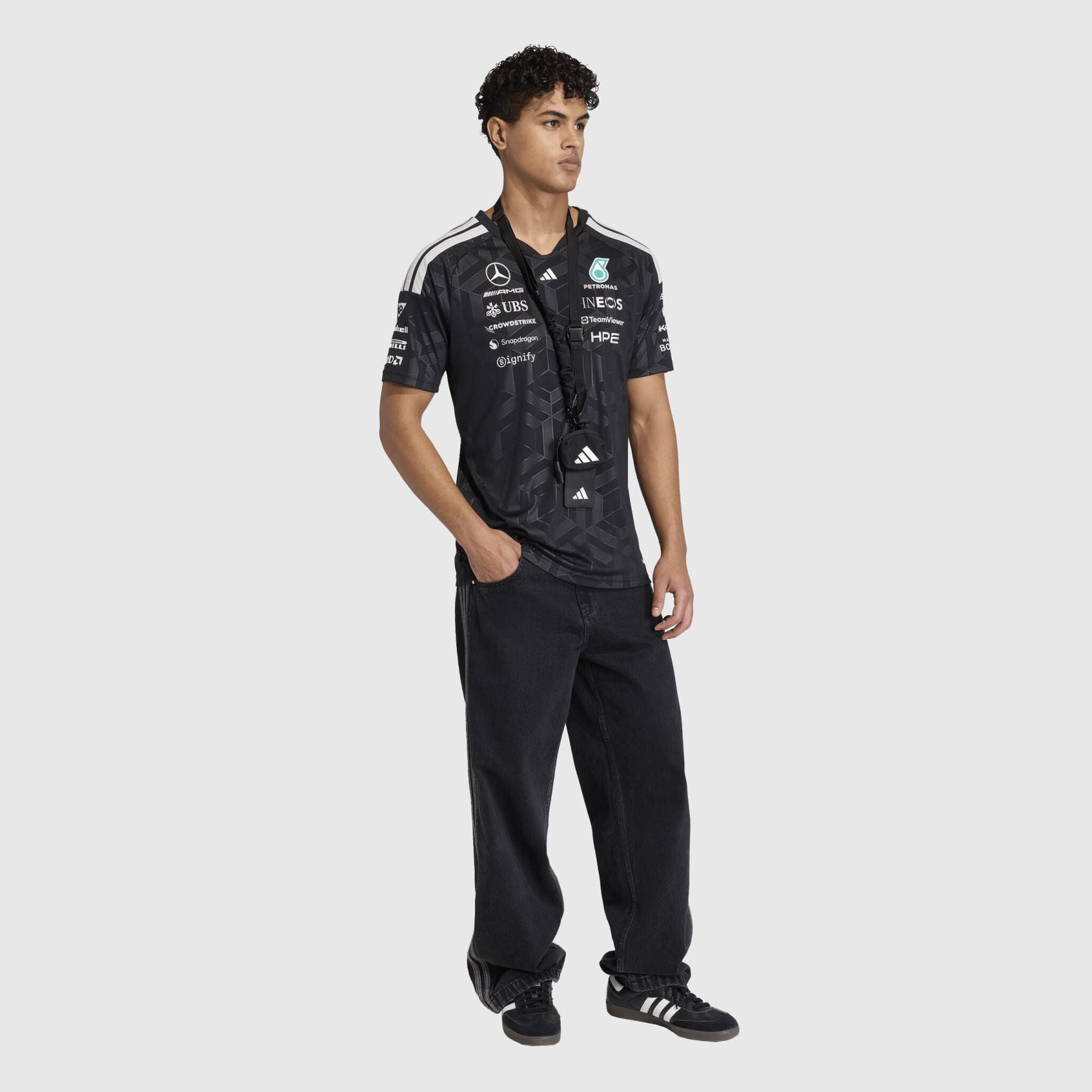 T-shirt Homme Mercedes AMG Petronas F1 RP Team Driver