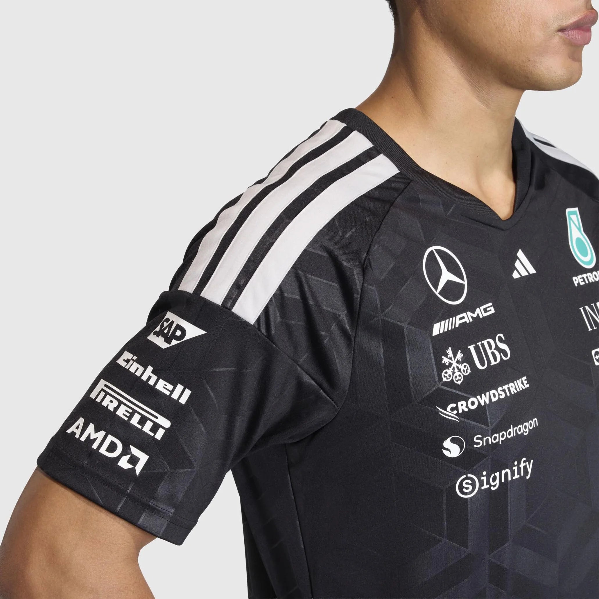 T-shirt Homme Mercedes AMG Petronas F1 RP Team Driver