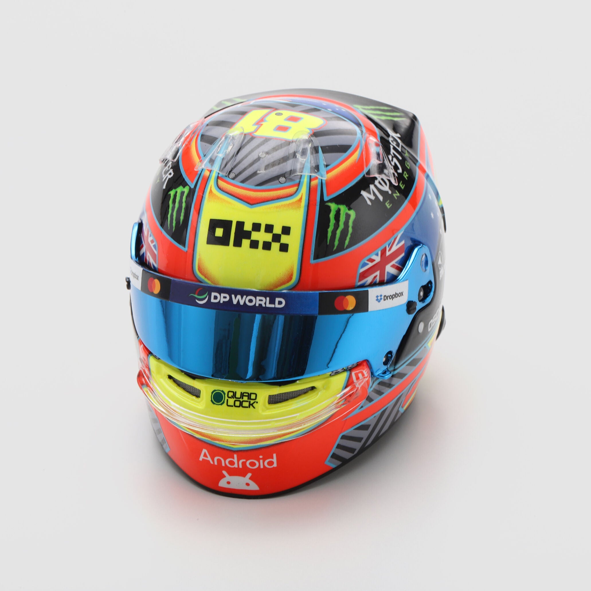 Casque Miniature 1:2 McLaren Oscar Piastri 2025