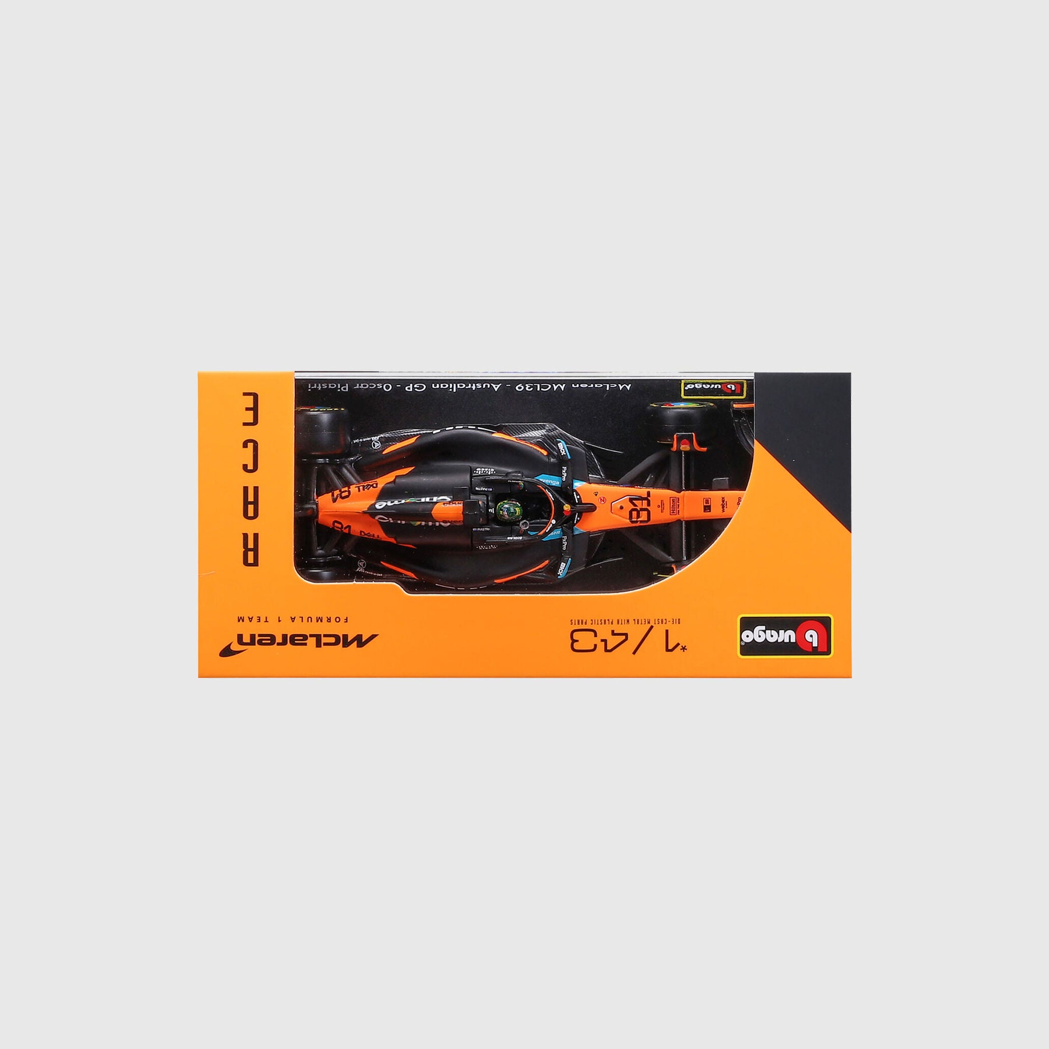 Miniature 1:43 McLaren MCL39 Oscar Piastri #81 Signature
