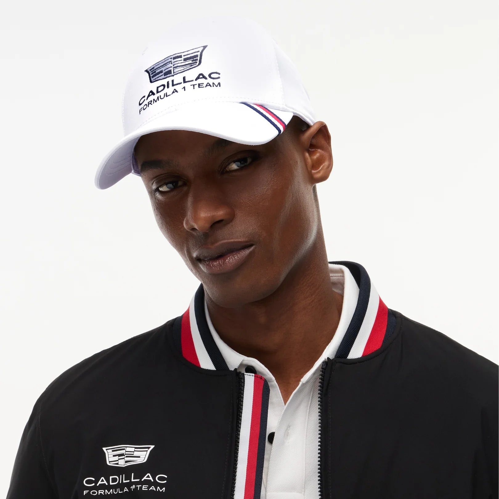 Casquette Cadillac F1 Team × Tommy Hilfiger Blanc