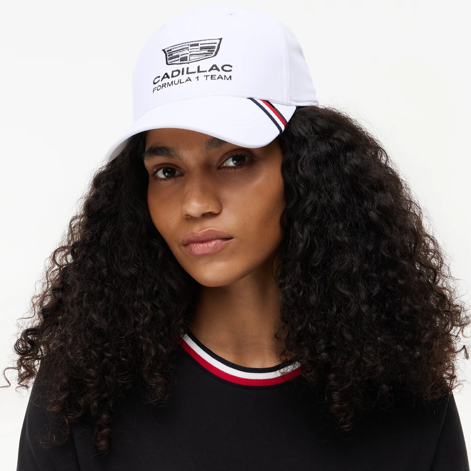 Casquette Cadillac F1 Team × Tommy Hilfiger Blanc