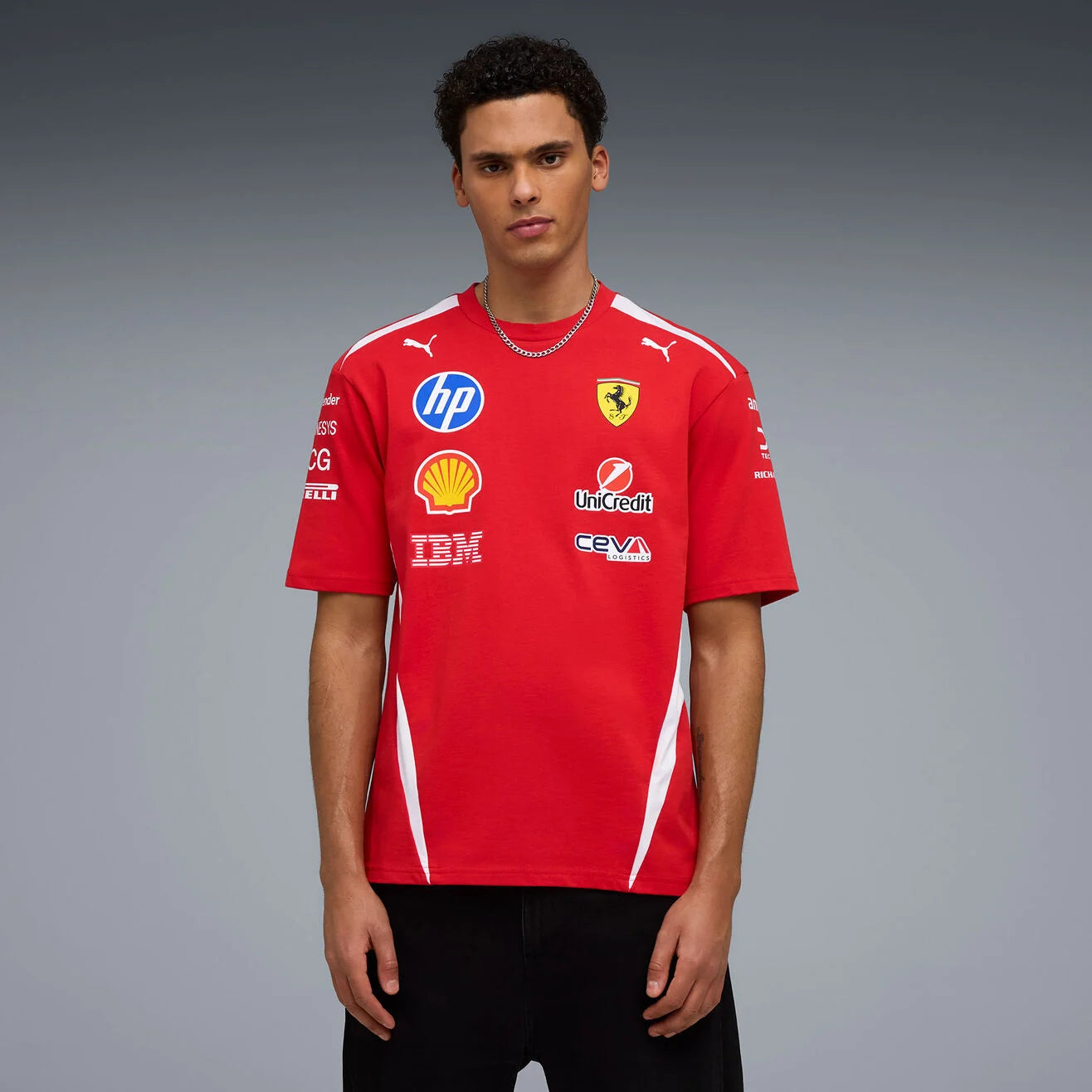 Puma T-Shirt Pilote Scuderia Ferrari Homme
