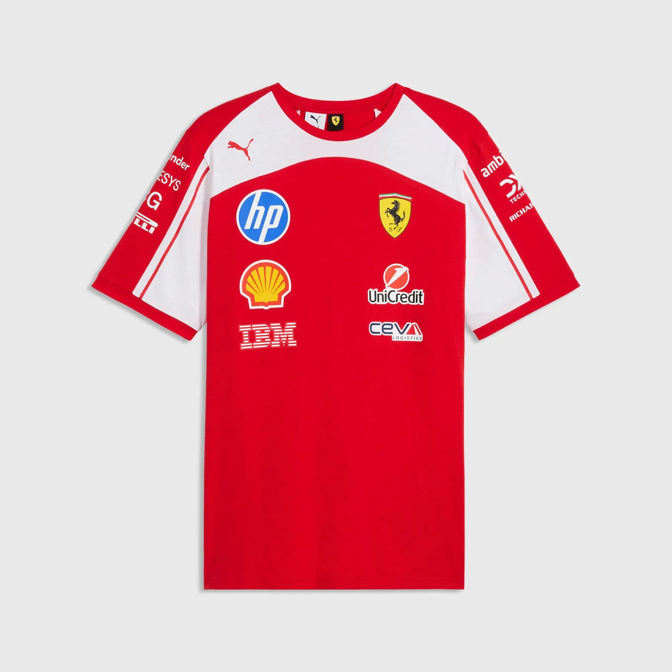 Puma T-Shirt d'Équipe Scuderia Ferrari Homme