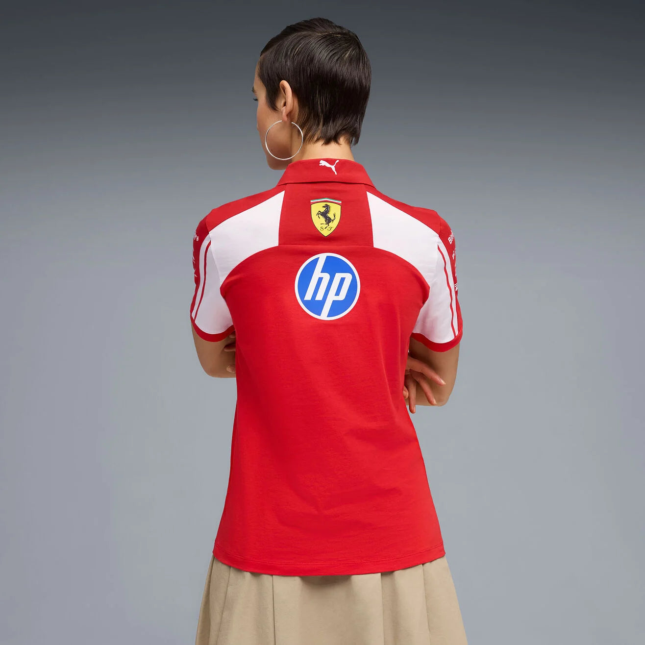 Puma Polo d'Équipe Scuderia Ferrari Femme