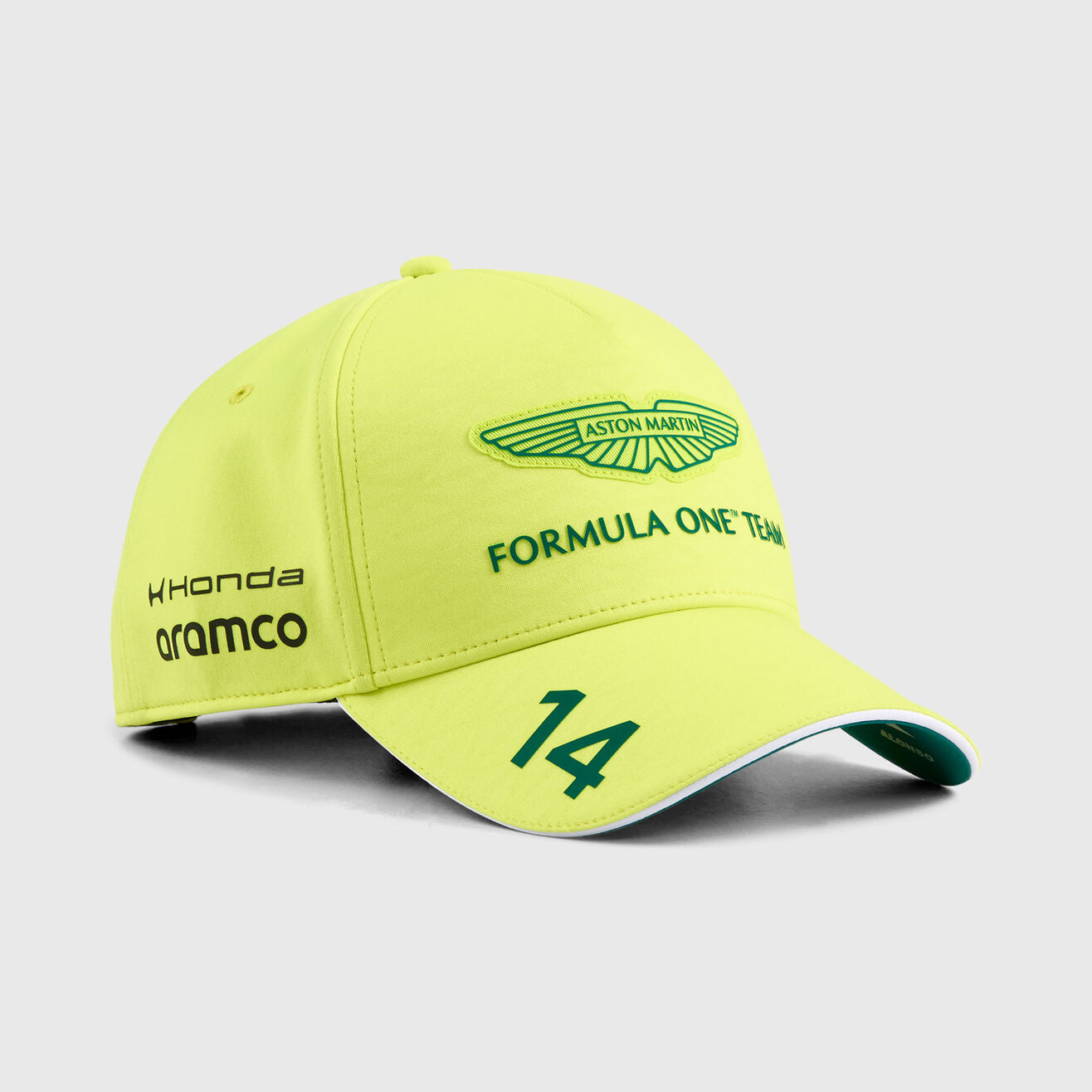 Aston Martin Casquette Fernando Alonso Lime