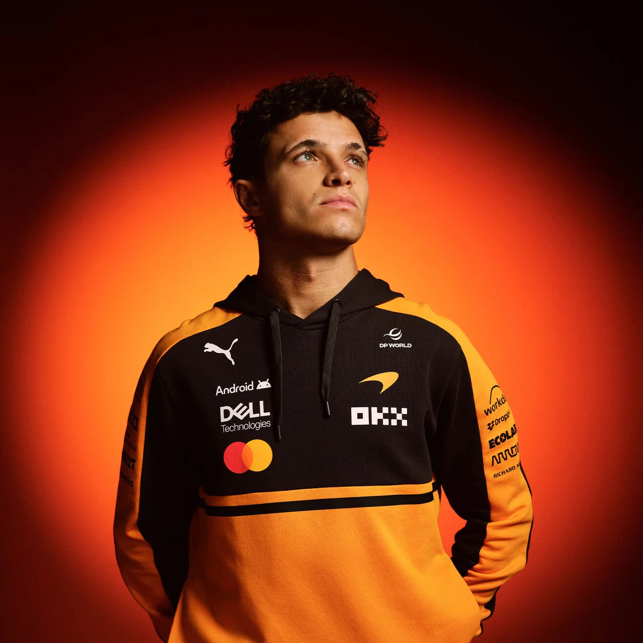 Puma Sweat à Capuche d'Équipe McLaren