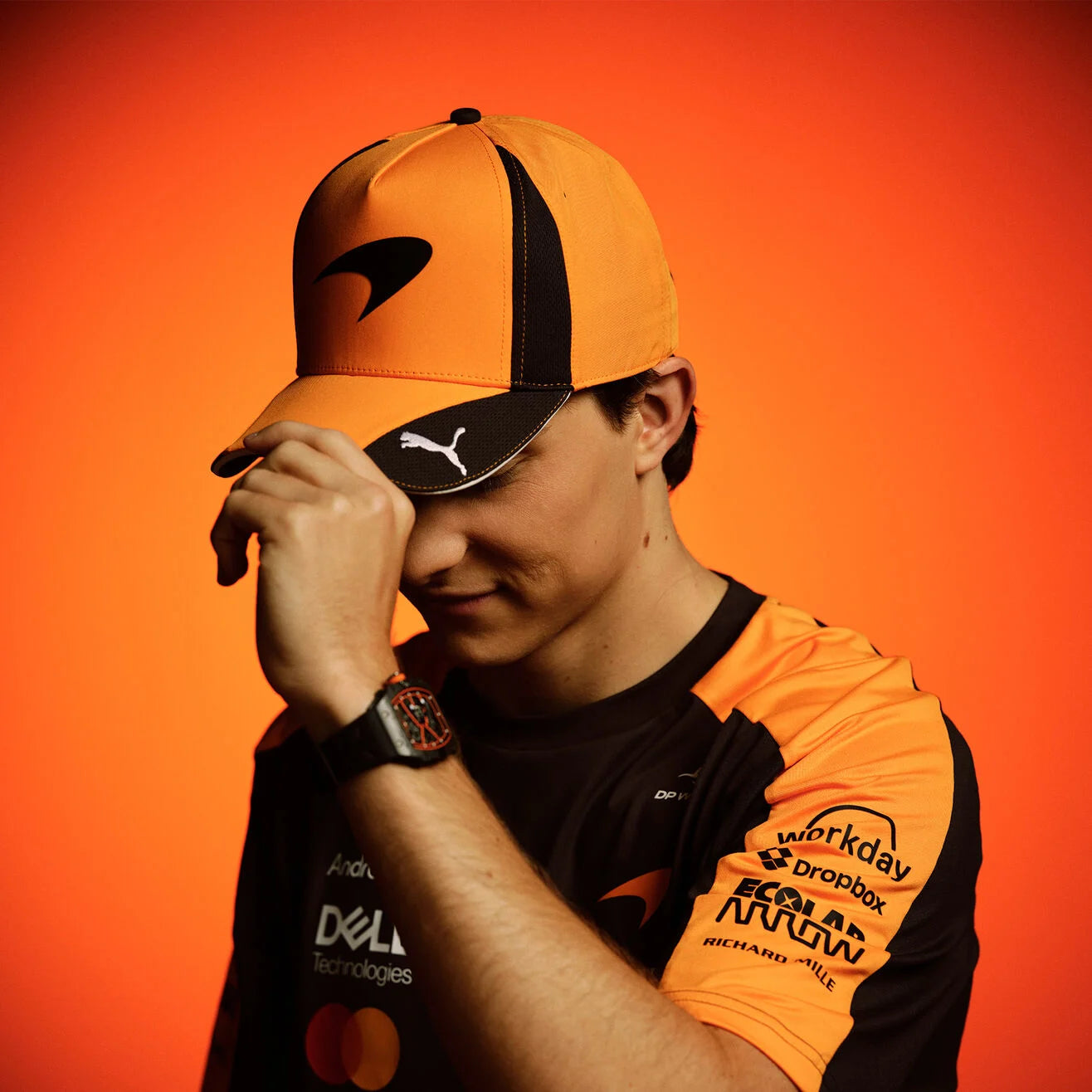 Puma Casquette Oscar Piastri McLaren Papaya