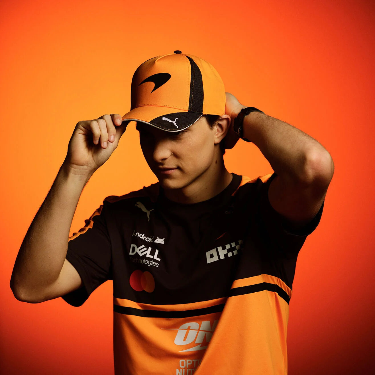 Puma Casquette Oscar Piastri McLaren Papaya