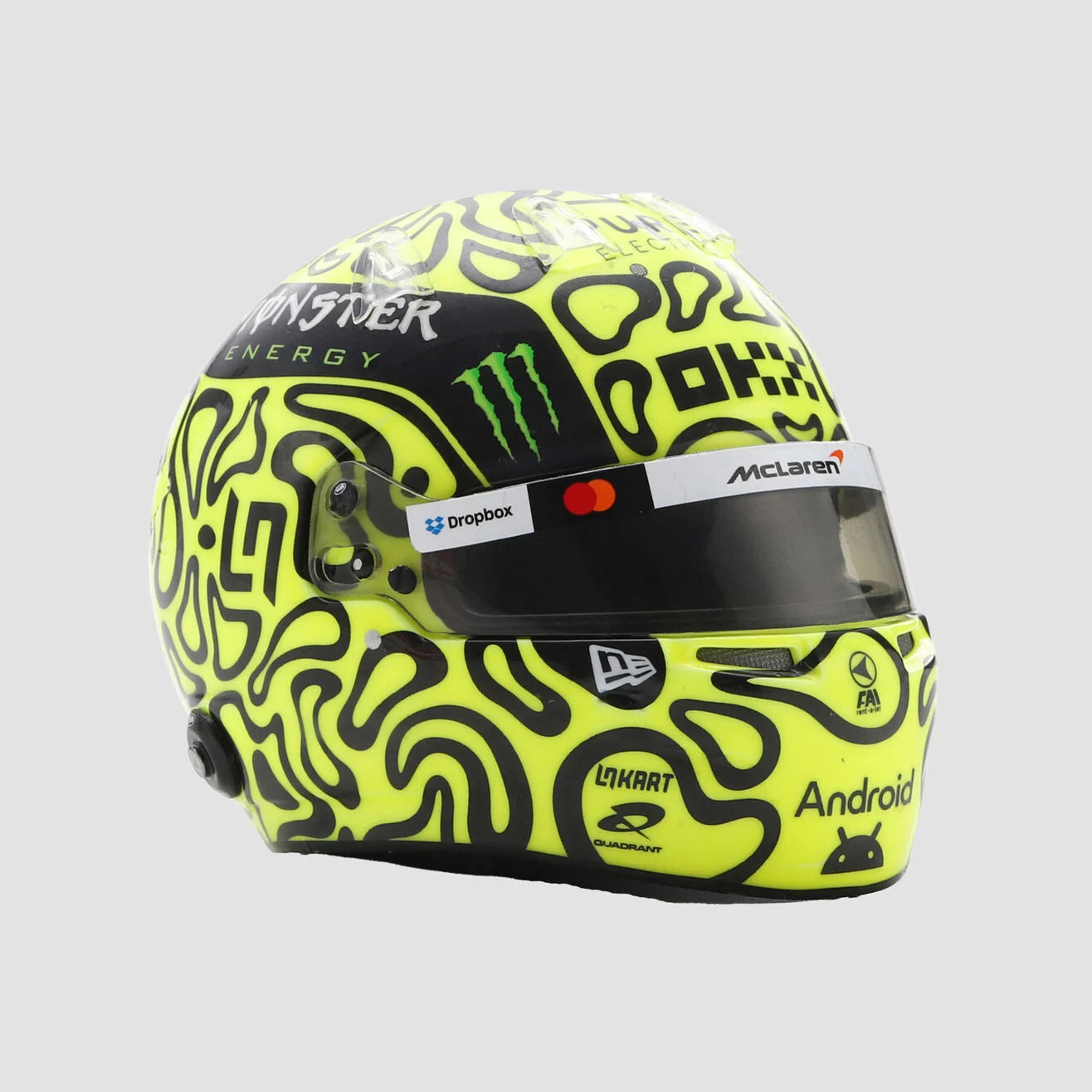 McLaren Formule 1 Mini Casque 1:5 — Lando Norris 2025