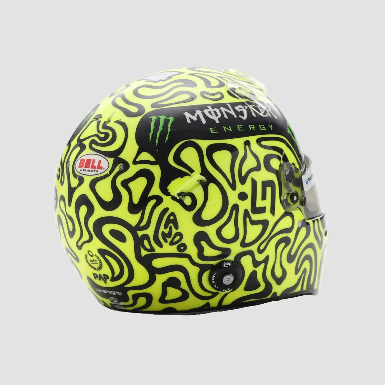 McLaren Formule 1 Mini Casque 1:5 — Lando Norris 2025