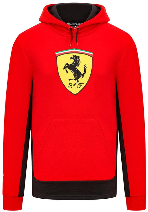 PUMA Sweat à capuche à Écusson Rouge Scuderia Ferrari