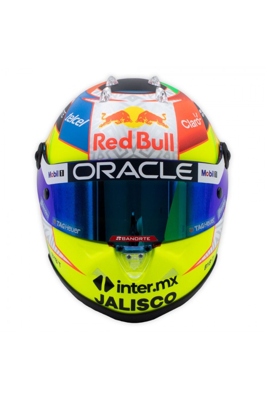 Red Bull Racing Formule 1 Mini Casque 1:2 — Sergio Pérez 2023