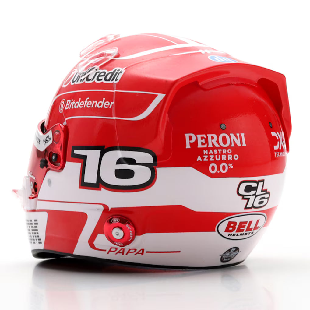 Ferrari Formule 1 Mini Casque 1:5 — Charles Leclerc