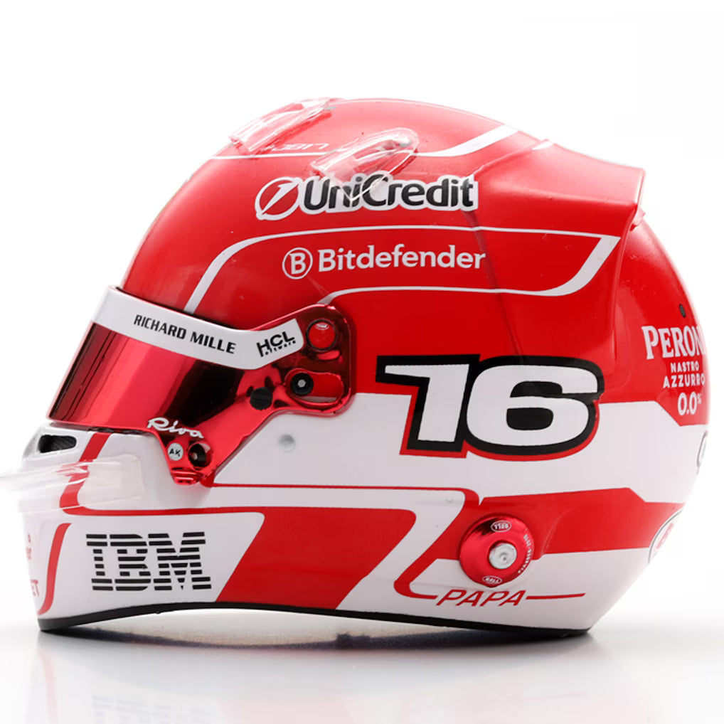 Ferrari Formule 1 Mini Casque 1:5 — Charles Leclerc