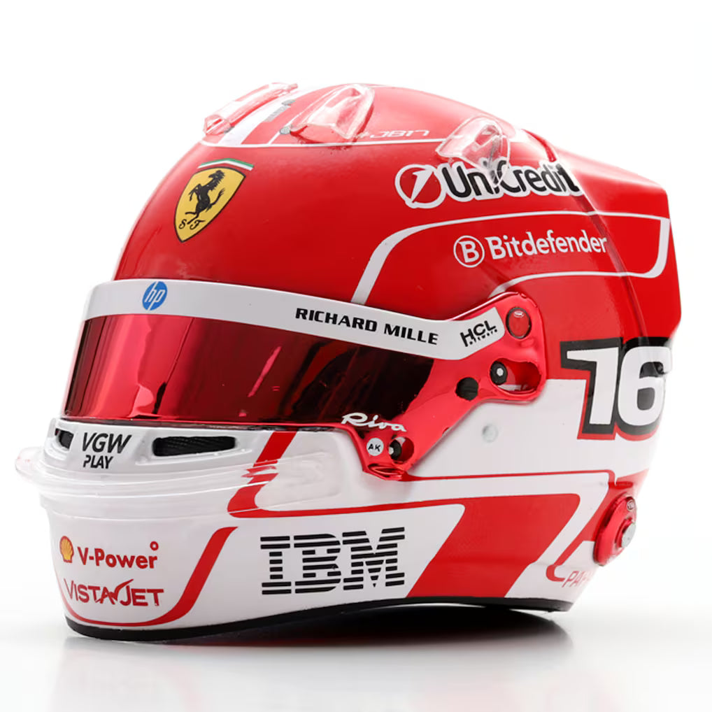 Ferrari Formule 1 Mini Casque 1:5 — Charles Leclerc