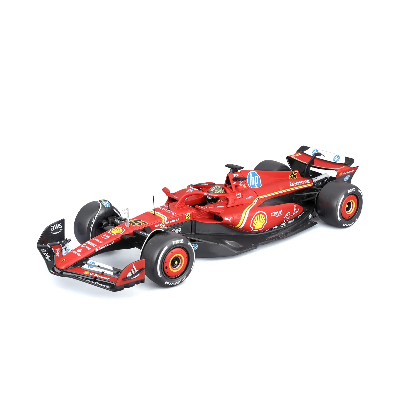 Ferrari Formule 1 Miniature 1:18 SF24 — Charles Leclerc #16 Monza