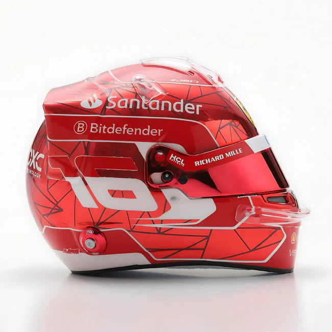 Ferrari Formule 1 Mini Casque 1:5 — Charles Leclerc Grand Prix de Singapour