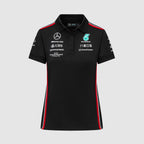 Tommy Hilfiger x Mercedes Polo d'équipe Femme noir