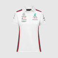 Tommy Hilfiger x Mercedes Polo d'équipe Femme blanc