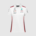 Tommy Hilfiger x Mercedes Polo d'équipe Femme blanc