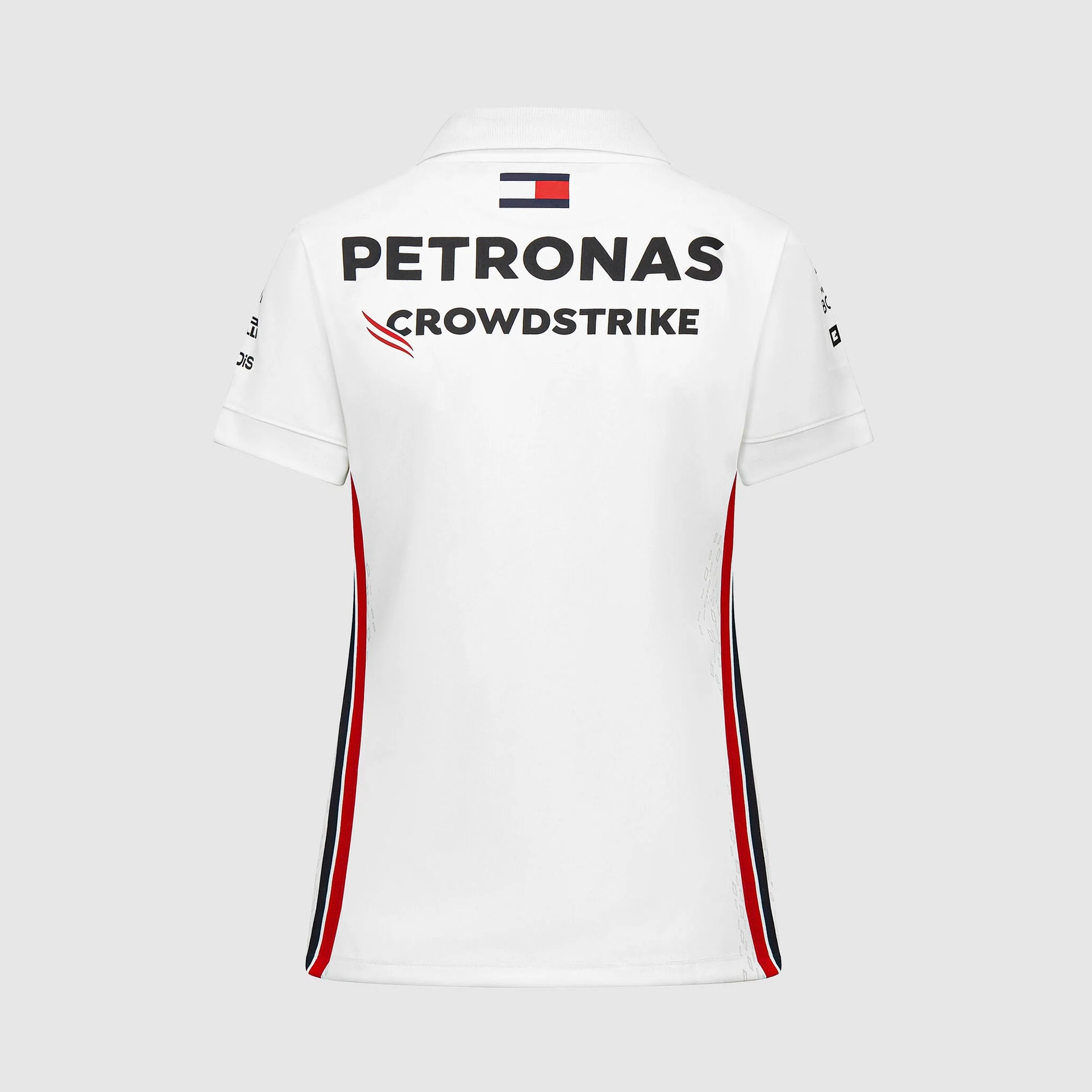 Tommy Hilfiger x Mercedes Polo d'équipe Femme blanc