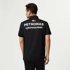 Tommy Hifliger Polo d'équipe Mercedes-AMG F1 noir