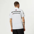 Tommy Hifliger Polo d'équipe Mercedes-AMG F1 blanc