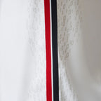 Tommy Hifliger Polo d'équipe Mercedes-AMG F1 blanc